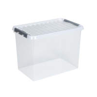 Storage box 72L | transparent | Sunware Q-line 216539