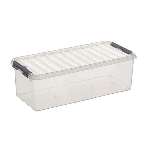 Storage box 9.5L | transparent | Sunware Q-line 216534 - 1