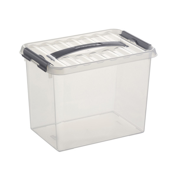 Storage box 9L | transparent | Sunware Q-line 216530 - 1