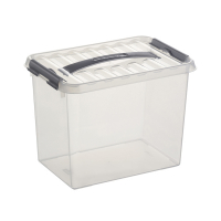 Storage box 9L | transparent | Sunware Q-line 216530