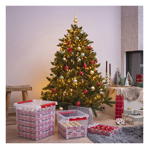 Storage box for Christmas decorations 22L | transparent | Sunware Q-line 216571 - 3