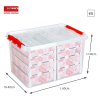 Storage box for Christmas decorations 62L | transparent | Sunware Q-line 216572 - 2