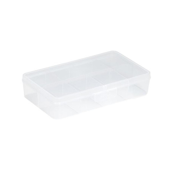 Storage box with 8 compartments | transparent | Sunware Q-line 216522 - 1