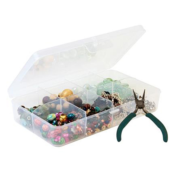 Storage box with 8 compartments | transparent | Sunware Q-line 216522 - 3