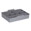 Storage box with insert 15L | transparent | Sunware Q-line 216761 - 4