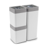 Storage canister set 0.6 + 1.4L | white/grey | Sunware Sigma Home 216780 - 1