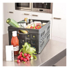 Storage crate (32 litre, grey) | Sunware Folding 216547 - 3