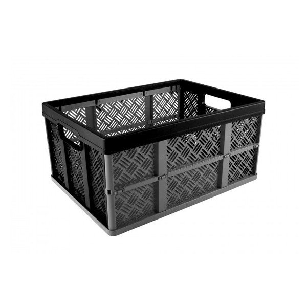Storage crate (32 litre, grey/black) | Sunware Folding Basic 216561 - 1