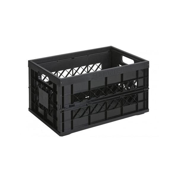 Storage crate (45 litre, black) | Sunware Folding Heavy Duty 216559 - 1