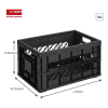 Storage crate (45 litre, black) | Sunware Folding Heavy Duty 216559 - 2