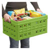 Storage crate (46 litre, green) | Sunware Folding 216555 - 3
