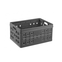 Storage crate (46 litre, grey) | Sunware Folding 216554