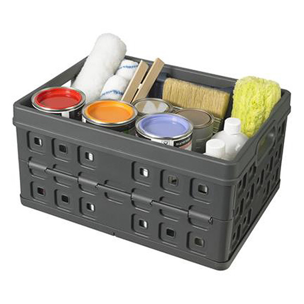 Storage crate (46 litre, grey) | Sunware Folding 216554 - 3