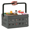 Storage crate with handles 24L | black | Sunware Folding 216558 - 4