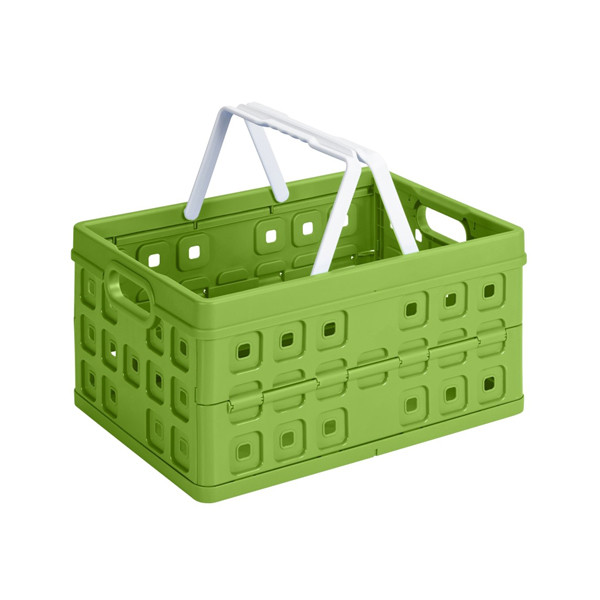 Storage crate with handles 32L | green | Sunware Folding 216550 - 1