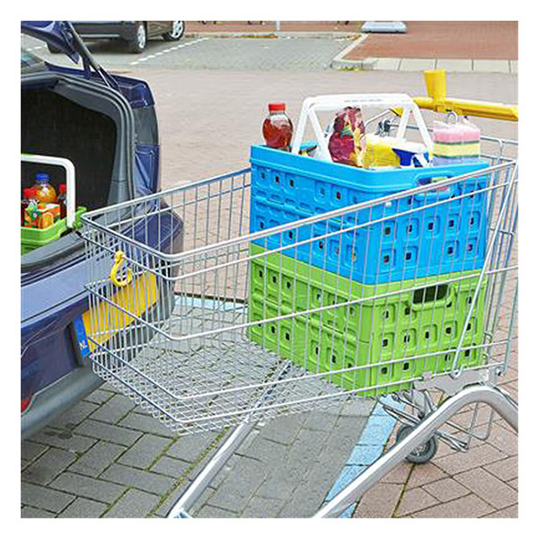 Storage crate with handles (32 litre, blue) | Sunware Folding 216551 - 2