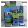 Sunware square folding crate, 46 litres 57300636 216554 - 5