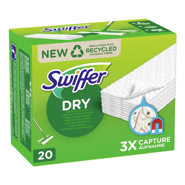 Sweeper Dry floor wipes refill (20 wipes) | Swiffer SSW00065 - 1