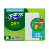Sweeper Dry floor wipes refills (18 wipes) | Swiffer SSW00579 - 1