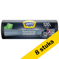 Bin bag (120L) extra strong | Swirl PRO | 12-pack x8