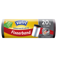 Bin bag (20L) with drawstring | Swirl | 15-pack SSW00086