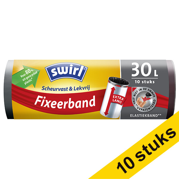 Swirl Bin bag 30L with drawstring | Swirl XL 10-pack x10  SSW00089 - 1