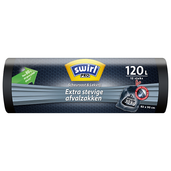Swirl PRO extra strong garbage bags, 120 litres (12-pack) 6772505 SSW00104 - 1