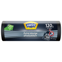 Swirl PRO extra strong garbage bags, 120 litres (12-pack) 6772505 SSW00104