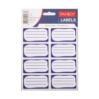 Book labels | blue | Tanex | 40 labels 404144