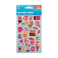 Tanex Puffy & Decoration Ice Cream and Cupcakes stickers (1 sheet) TNX-25061 404121