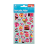 Tanex Puffy & Decoration Ice Cream and Cupcakes stickers (1 sheet)