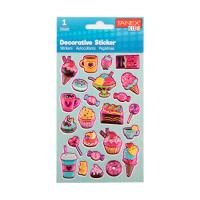 Tanex Puffy & Decoration Ice Cream and Cupcakes stickers (1 sheet) TNX-25061 404121
