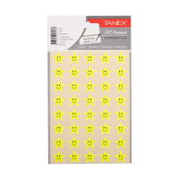 Tanex Stars neon yellow stickers (2 x 40-pack) TNX-304 404124