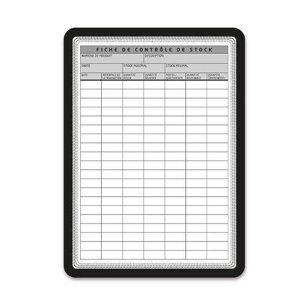 Tarifold information black A4 magnetic frame (2-pack) 261025 - 1