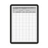 Tarifold information black A4 magnetic frame (2-pack) 261025 - 1