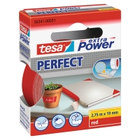 Cloth tape 19mm x 2.75m (red) | Tesa Extra Power 202276