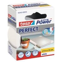 Cloth tape 38mm x 2.75m (white) | Tesa Extra Power 202280