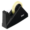 Tesa Easy Cut black desk dispenser for large core roll