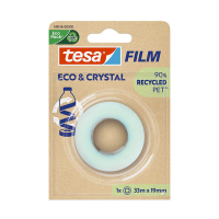 Tesa Eco & Crystal adhesive tape, 19mm x 33m 202427
