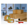 Tesa Eco Strong Adhesive brown paper packing tape, 50mm x 50m (1 roll) 57180-00000-04 202373 - 3