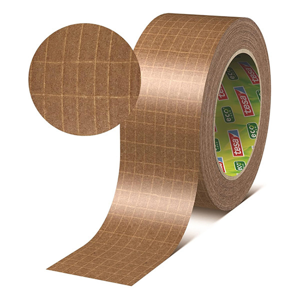 Tesa Eco Ultra Strong brown paper packaging tape, 50mm x 25m 56000-00000-00 203382 - 2
