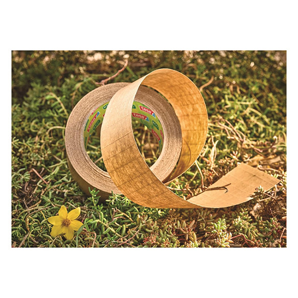 Tesa Eco Ultra Strong brown paper packaging tape, 50mm x 25m 56000-00000-00 203382 - 6