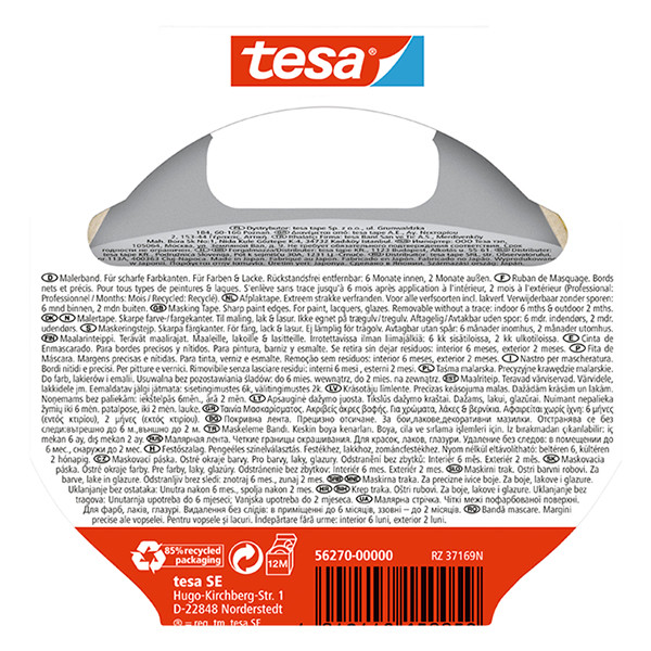 Masking tape (25mm x 25m) | Tesa Professional 203356 - 4
