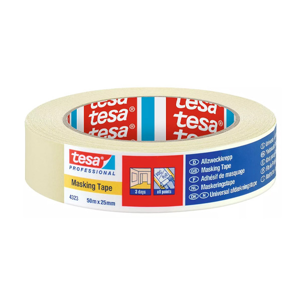 Masking tape 25mm x 50m | Tesa DVB00010 - 1