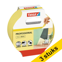 Masking tape (38mm x 25m) | Tesa Professional | 3-pack