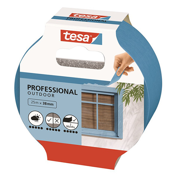 Masking tape (38mm x 25m) | Tesa Professional Outdoor 203364 - 2