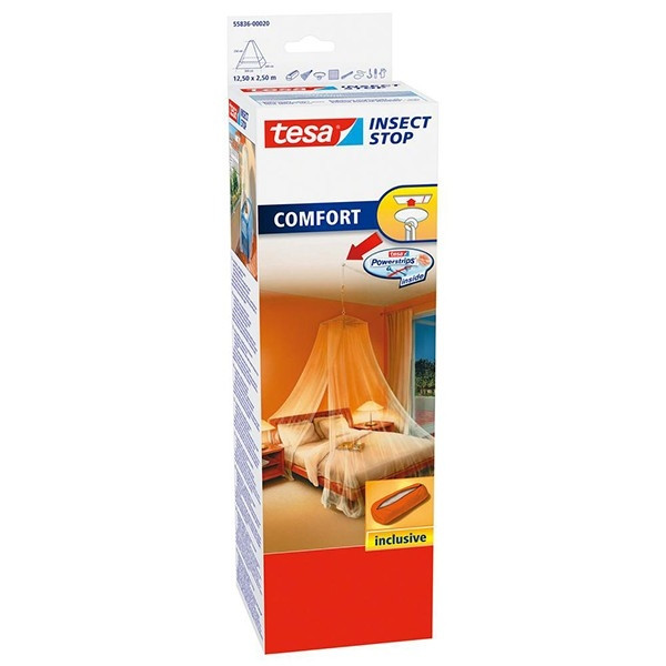 Mosquito net 1250 x 250cm comfort | Tesa Insect Stop STE00023 - 1