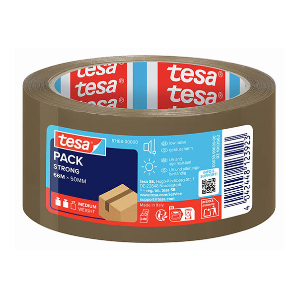 Packing tape 50mm x 66m (brown) | Tesa Strong 202331 - 1
