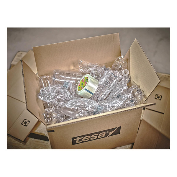Packing tape 50mm x 66m (transparent) | Tesa Pack Eco & Ultra Strong 203381 - 6