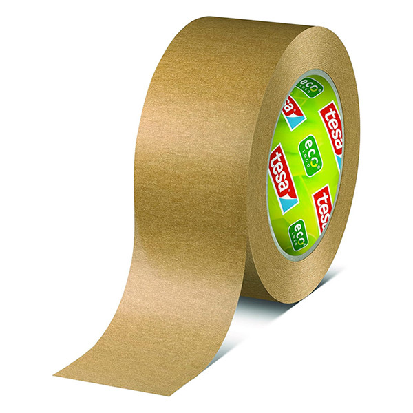 Tesa Paper Standard brown packing tape, 50mm x 50m 203301 - 2